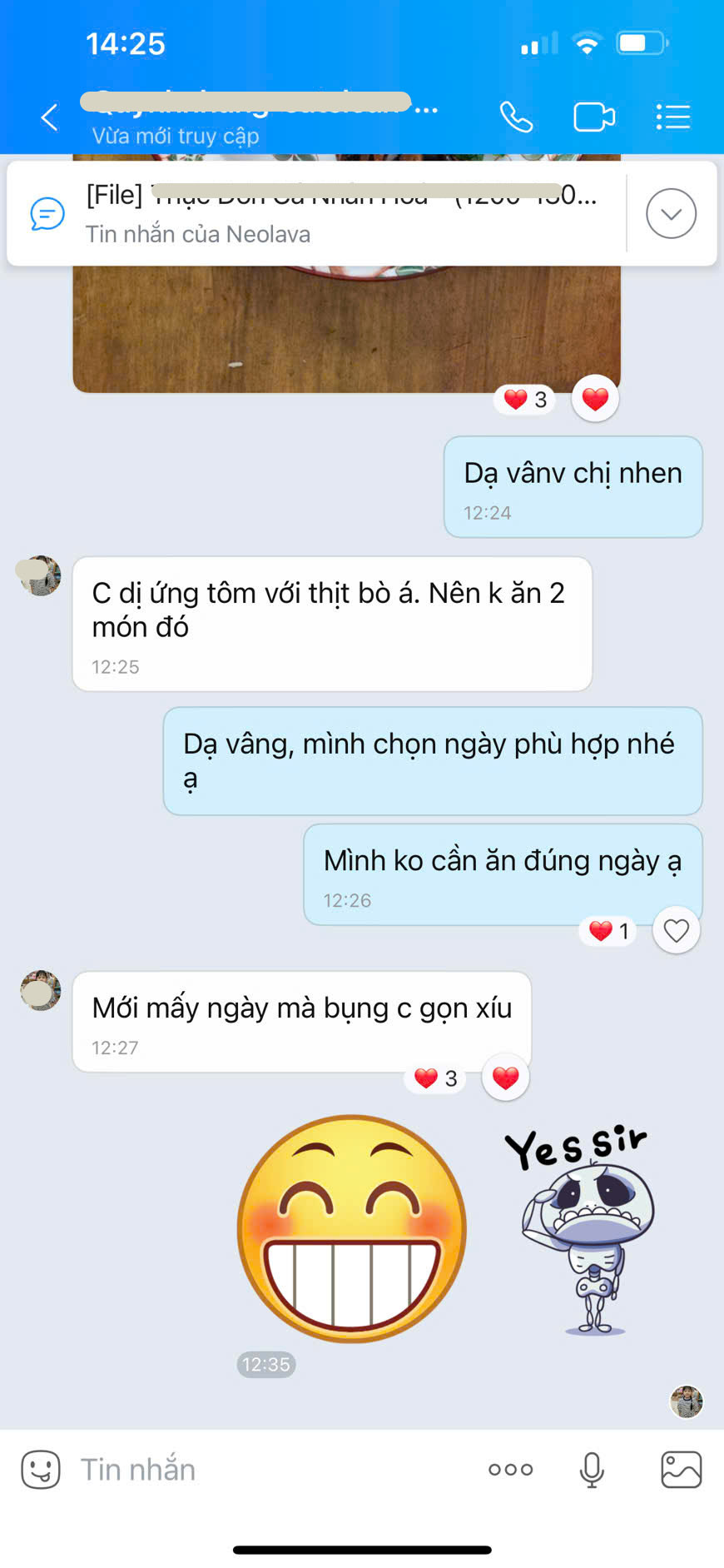 Feedback khách hàng