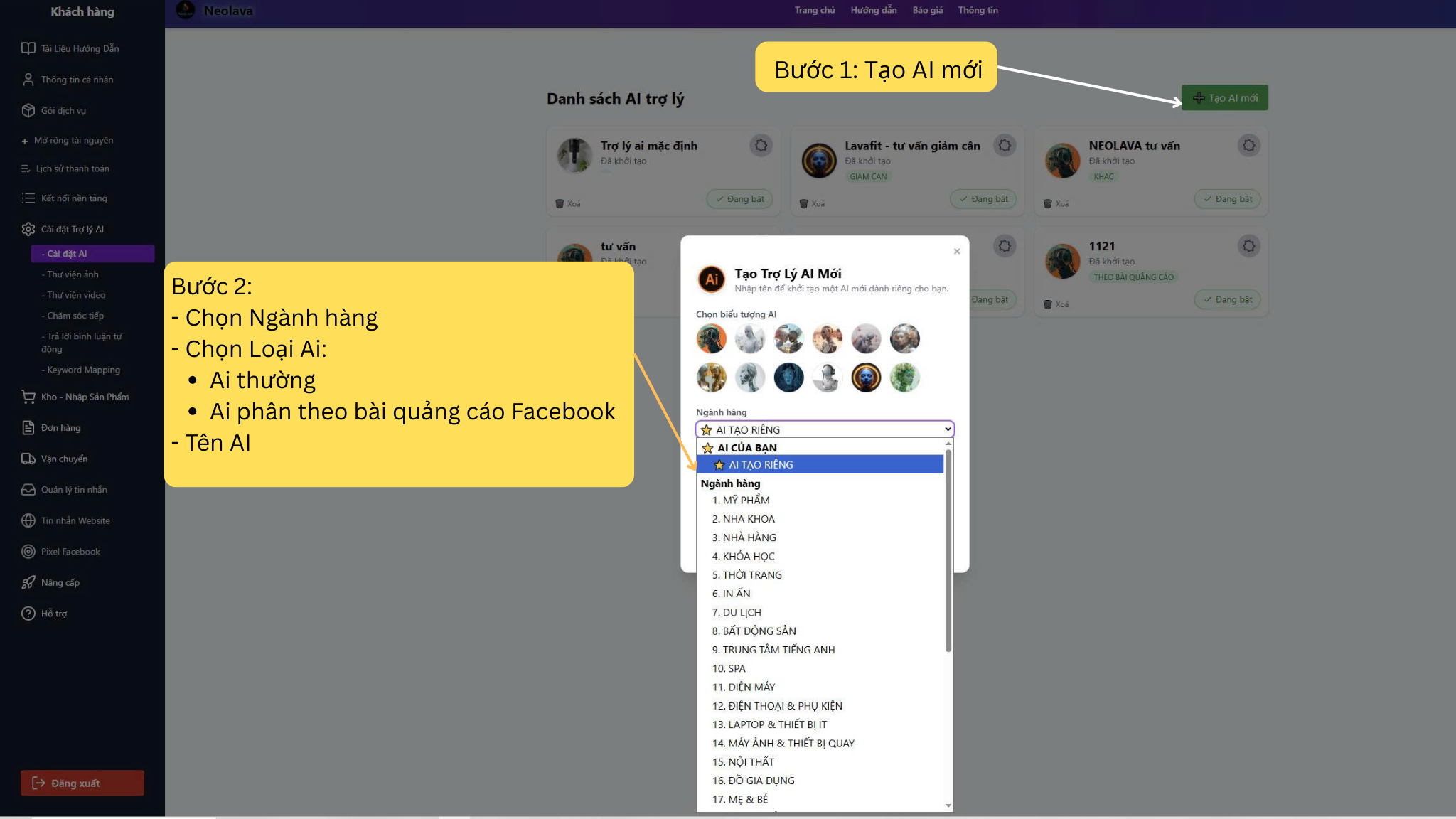 chatbot ai thông minh