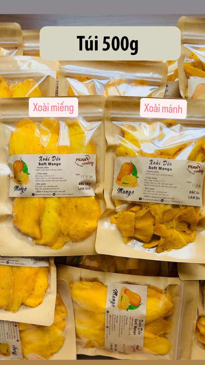 Xoài sấy dẻo PeanCooking